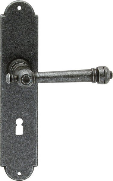Kování kované MANHEIM klika/klika 72 mm vložka kované černé - Kliky, okenní a dveřní kování, panty Kování dveřní Kování dveřní kované, Rustico